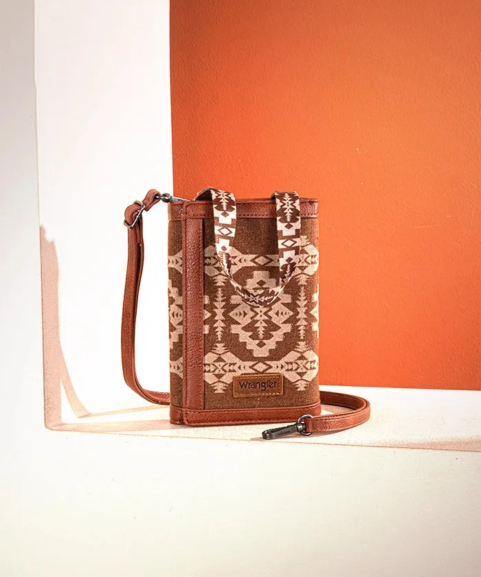 Wrangler Aztec Print Bi-fold Phone Case