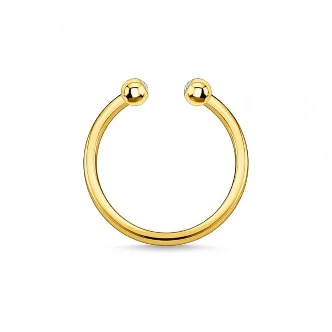 Yellow Gold Piercing Ring TR2319-414-14