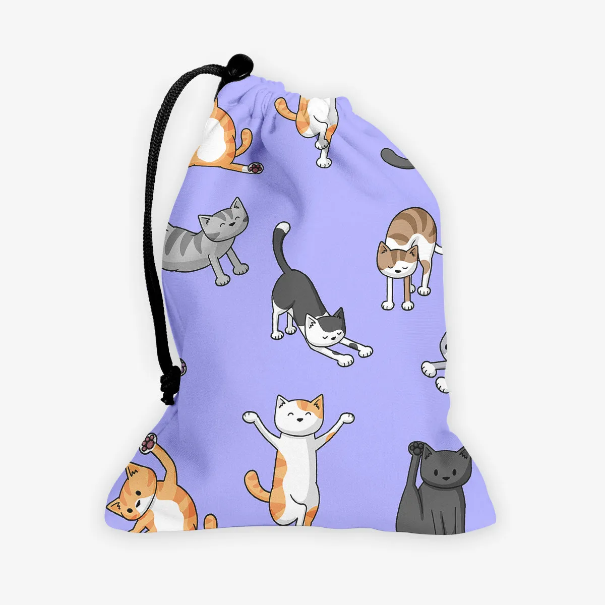 Yoga Cats Dice Bag