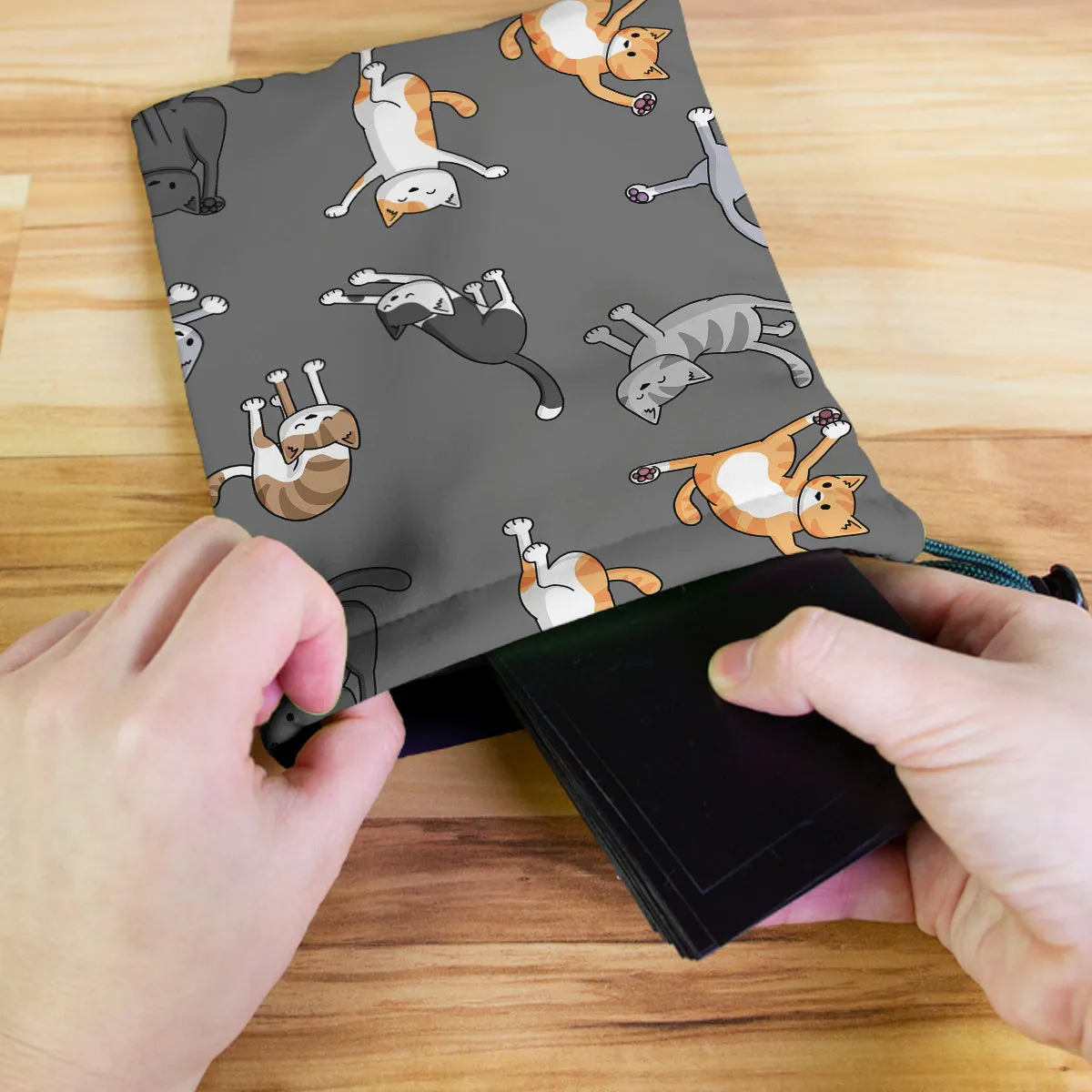 Yoga Cats Dice Bag