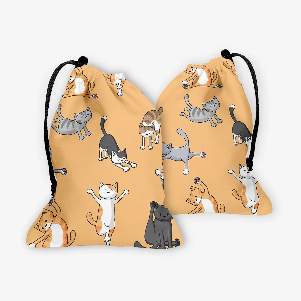 Yoga Cats Dice Bag
