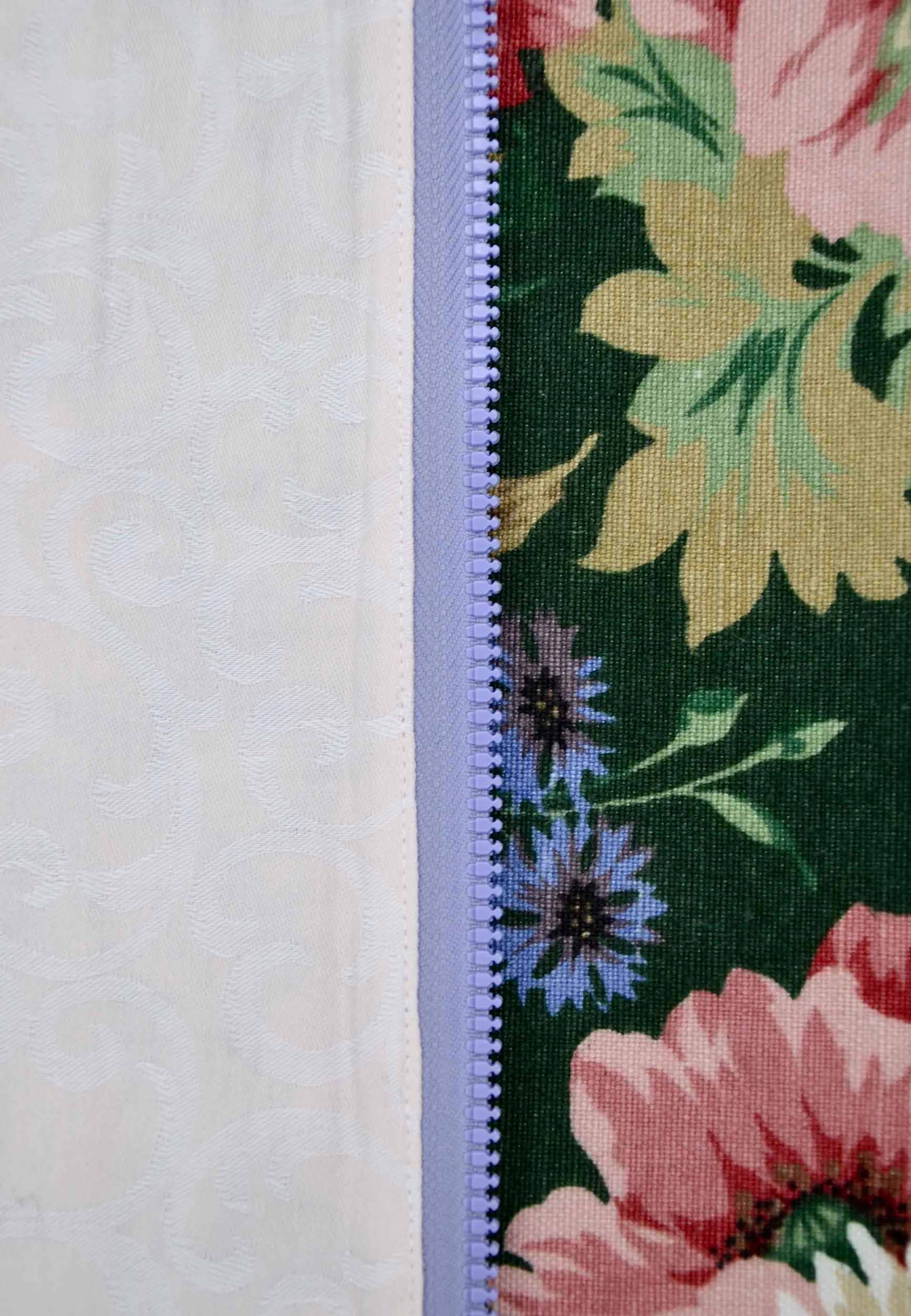 Yoga Mat Bag | Big Flowers - Lilac | Size XL