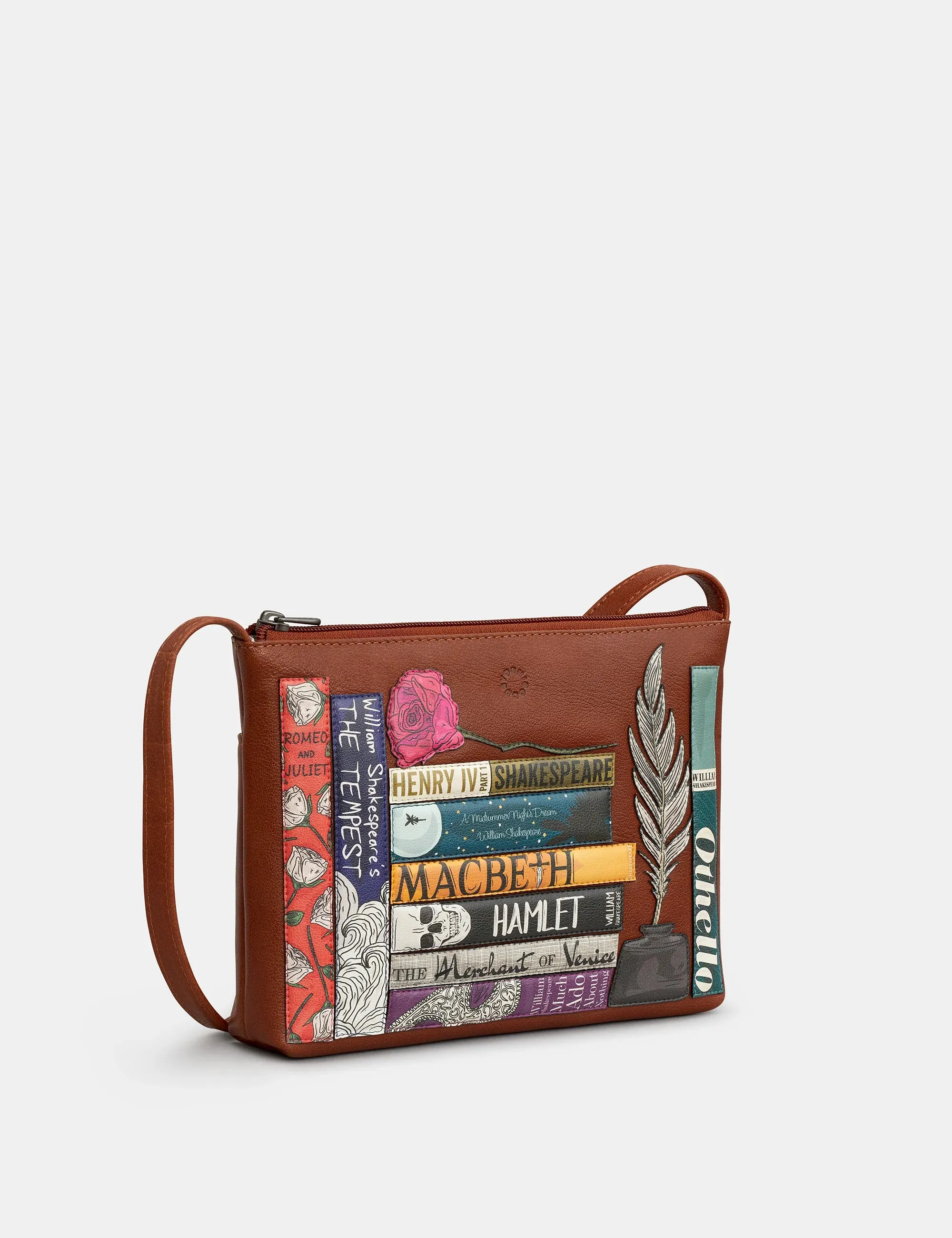 Yoshi YB214 Shakespeare Bookworm Cross Body Bag